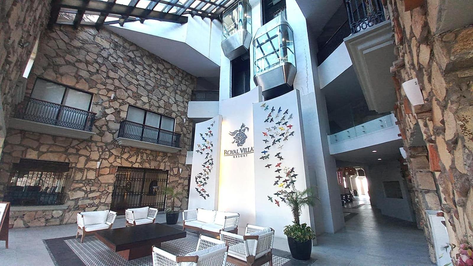 Royal Villas Resort Mazatlán Eksteriør bilde The lobby of the hotel